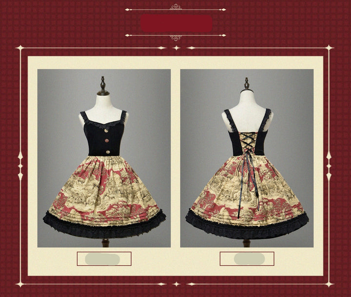 Magic Tea Party~Winter Hunting Period~Classsic Lolita JSK   