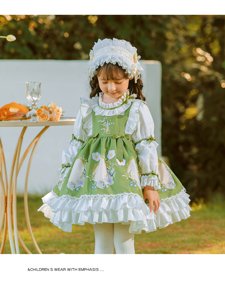 New In Autumn Kid Lolita Fashion Dress   