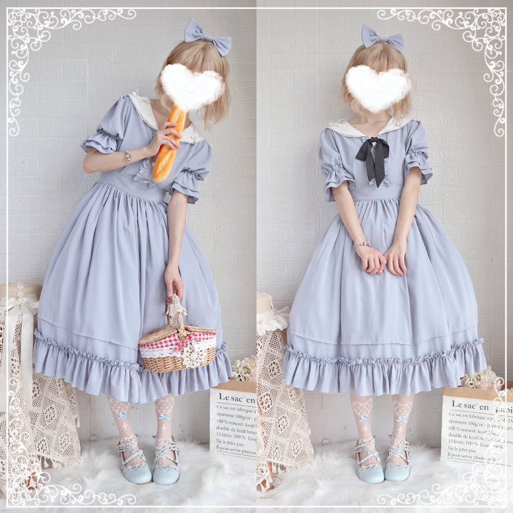 (Buyforme) Sweet Wood~ CLA French Vintage Plus Size Lolita OP Dress   