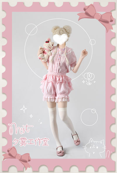 MIST~Lolita Innerwear Bloomers Multicolors Anti Exposure   