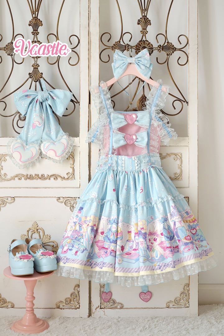 (Buyforme)Vcastle~Maiden's Treasure~Sweet Lolita Salopette and SK 14026:185038