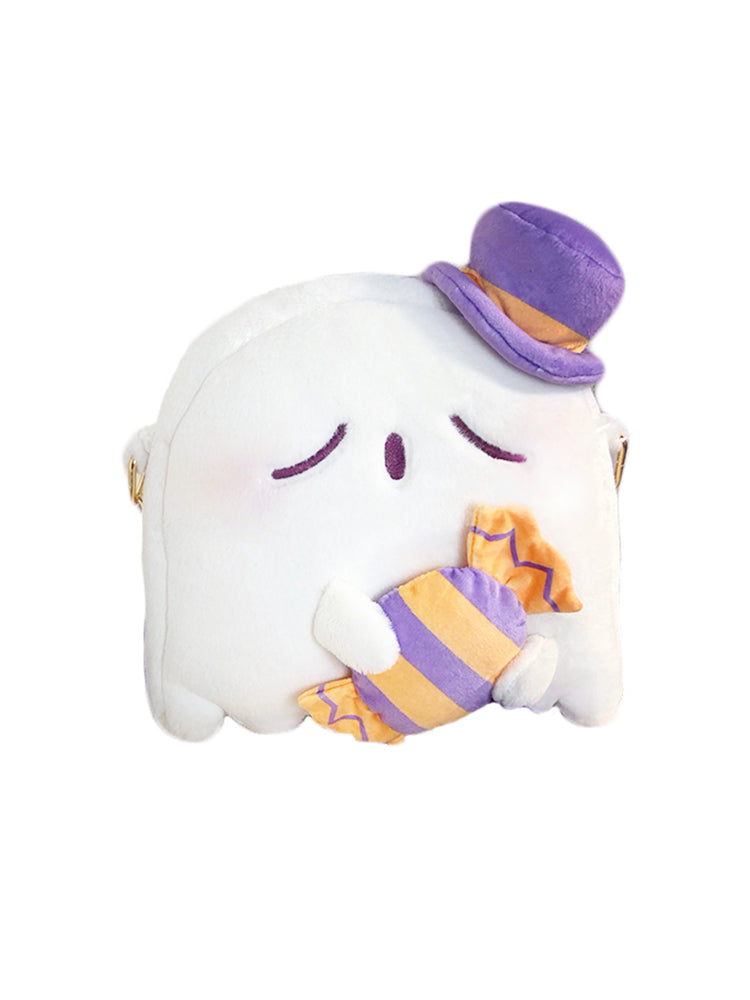 DRDR - Kawaii Lolita Ghost White Plush Bag