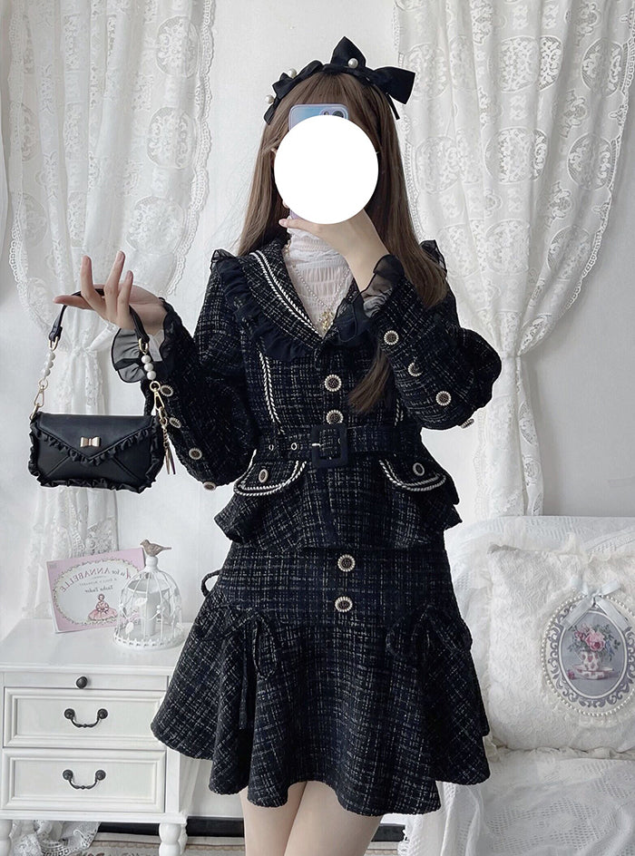 Alice Girl~Elegant Lolita Skirt and Jacket~Lady's Holiday SK Set   