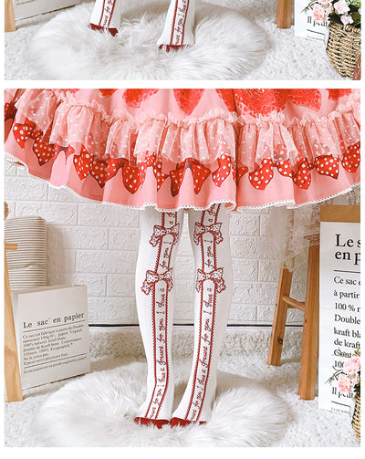 Roji roji~Annie's Gift Cotton Lolita Stockings   