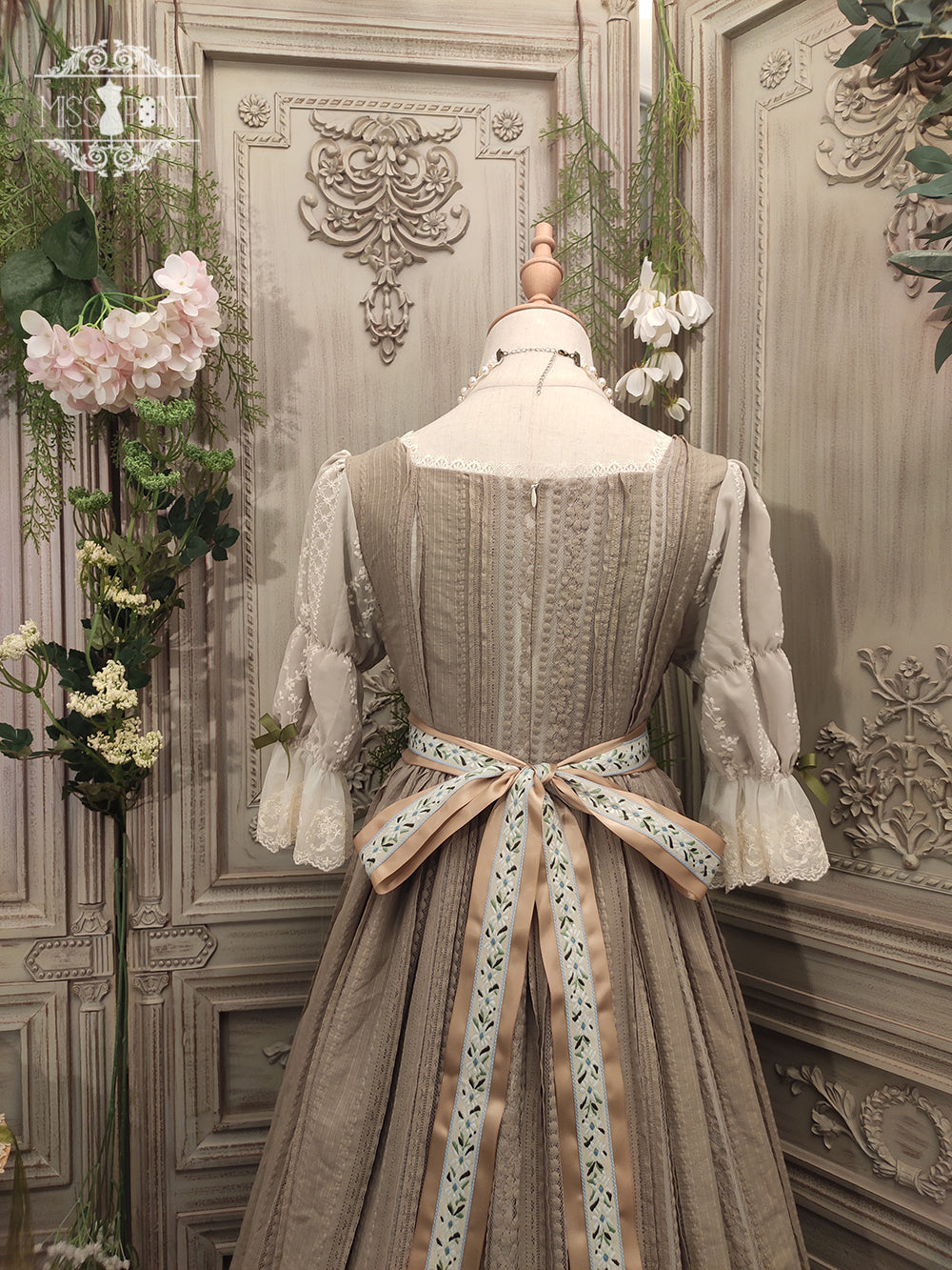 Miss Point - The Sally Gardens - Multicolors Ribbon Lolita Sash
