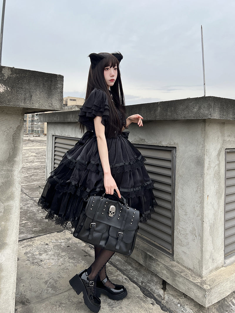 Dark Themed Gothic Lolita OP