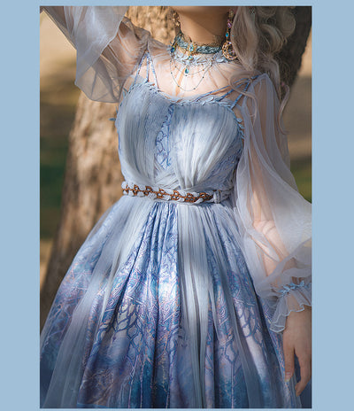 (Buy for me) FunCcino~Dense Forest Corridor~Elegant Lolita Jumper Dress   