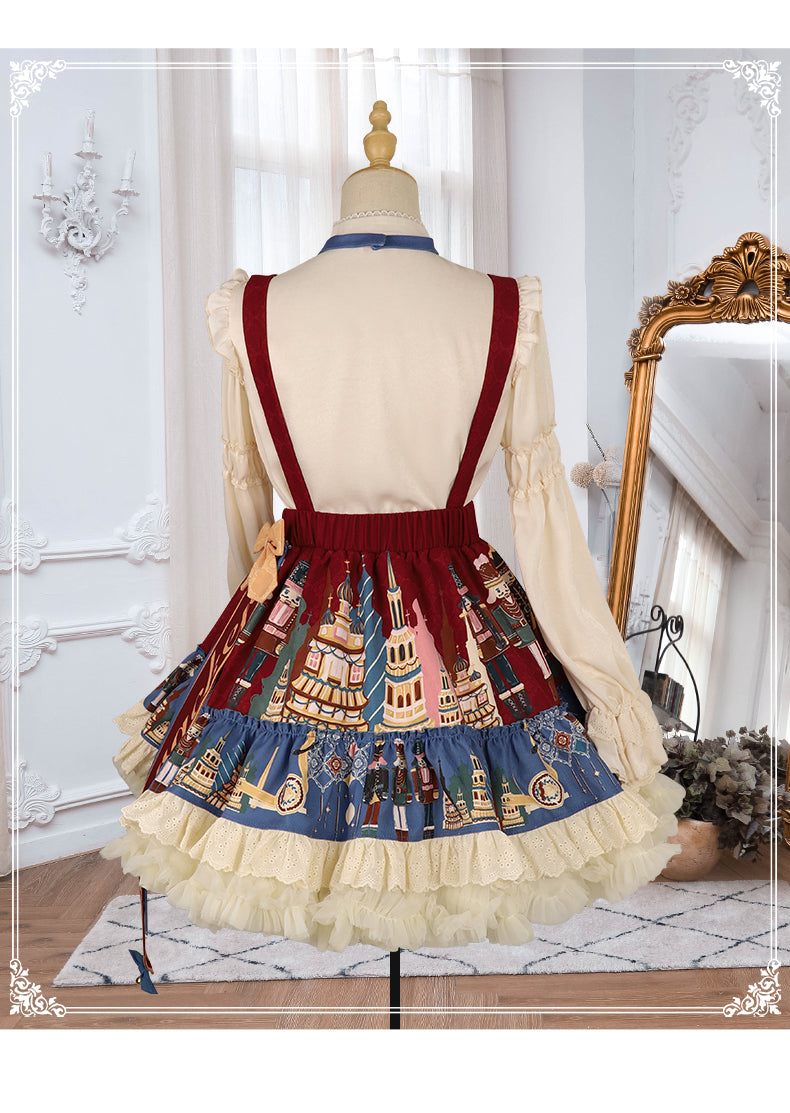 YingLuoFu - Santa Clara - Kawaii School Lolita JSK