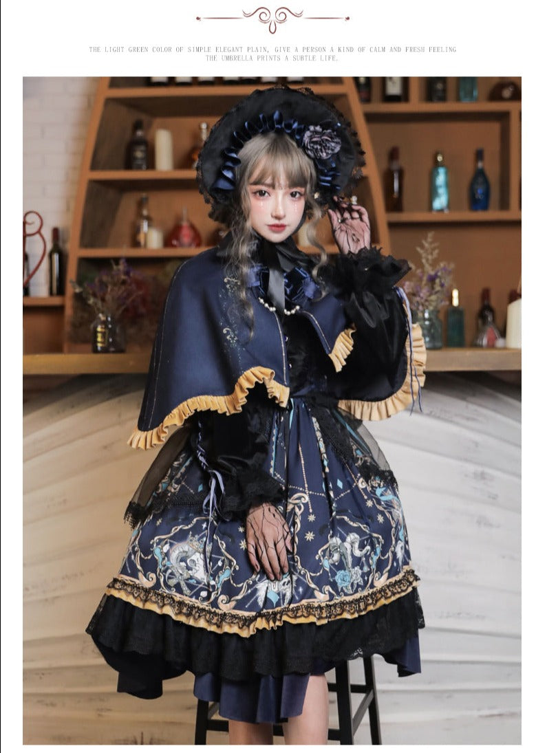YingLuoFu God Redemption Darkness Gothic OP Dress   