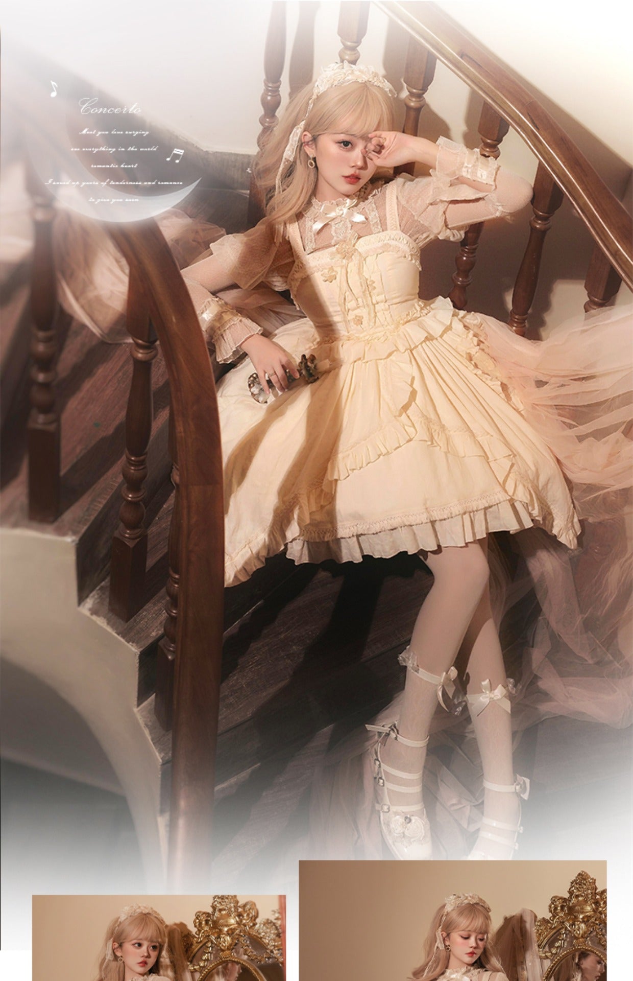 Honey Machine~Casual Sweet Lolita Inner Blouse Multicolors   