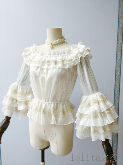 Sweet Angel~Covenant of Time~Lolita Innerwear Blouse   