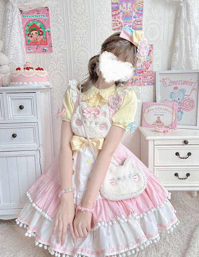 Alice Girl~Sweet Lolita KC~Candy Cat Bow Headband   