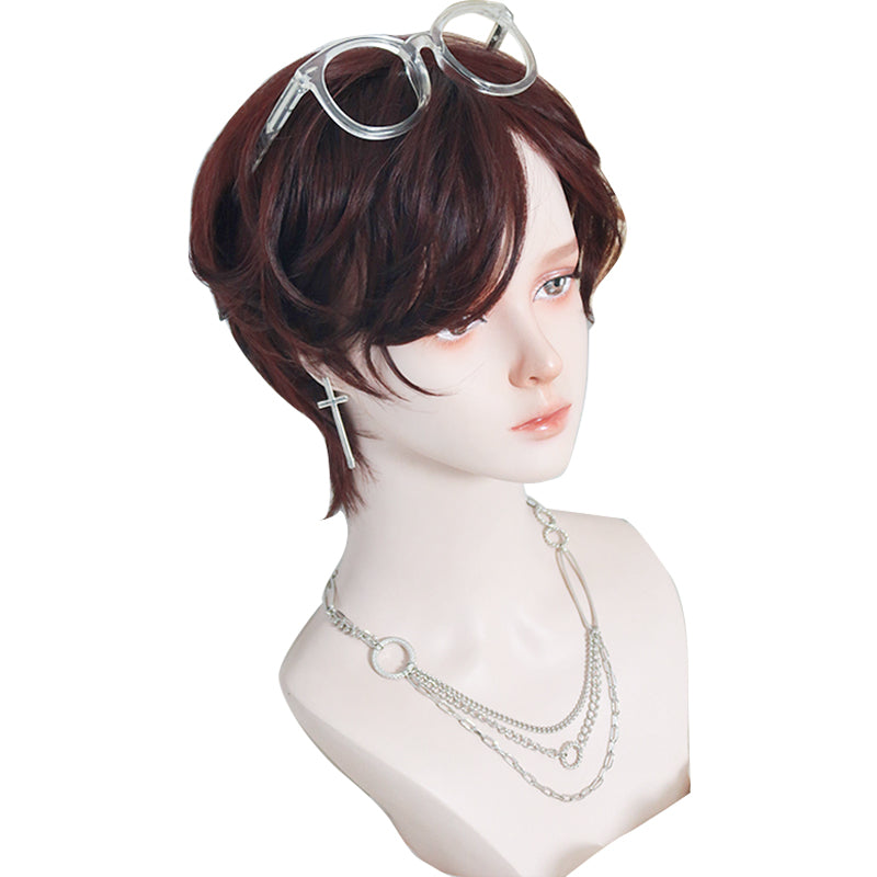 PippiPalace~Ouji Lolita Short Curly Wig   