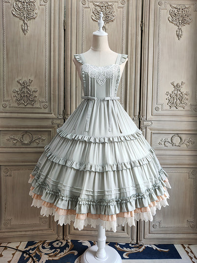 Alice Girl~Camellia Blooms~Elegant Lolita JSK Dress   