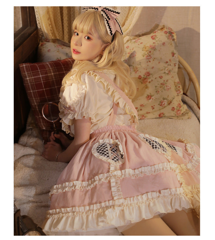 Eieyomi~Kawaii Lolita Summer SK and Blouse   