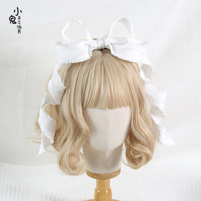 Xiaogui~Miss Furla~3D Bowknot Doll Lolita KC white  