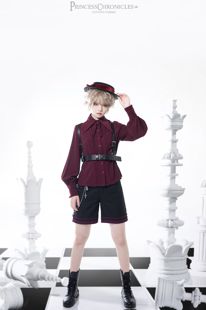 Princess Chronicles~Retro Elegant Ouji Lolita Blouse Multicolors   