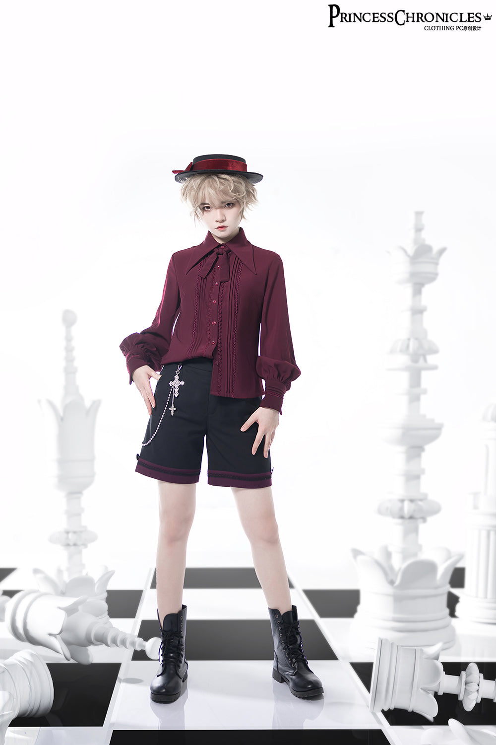 Princess Chronicles - Retro Ouji Lolita Blouse Multicolors