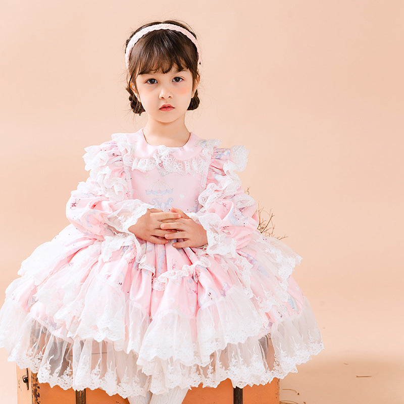 Kid Lolita Spring Princess Dress   