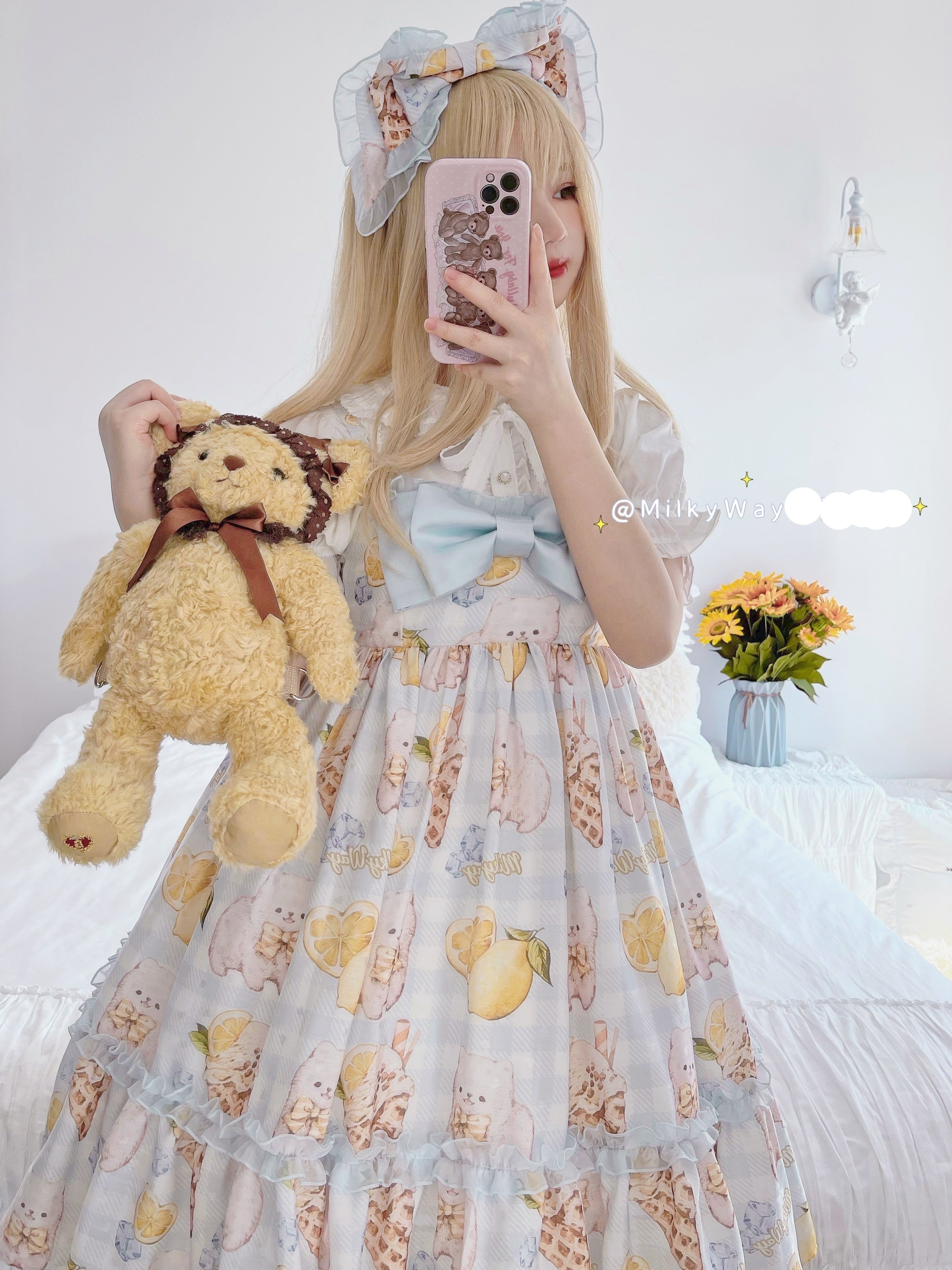 Lemon Puppy Lolita JSK Dress – 42Lolita
