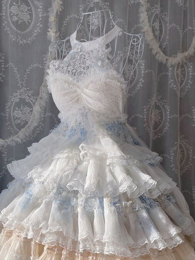 YourHighness~Wedding Lolita Lace JSK Dress   