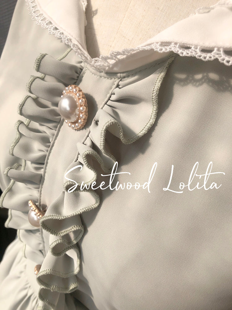 (BuyForMe) Sweet Wood~Lola's Diary~Multicolors Classic Lolita Plus Size OP Dress 6104:763