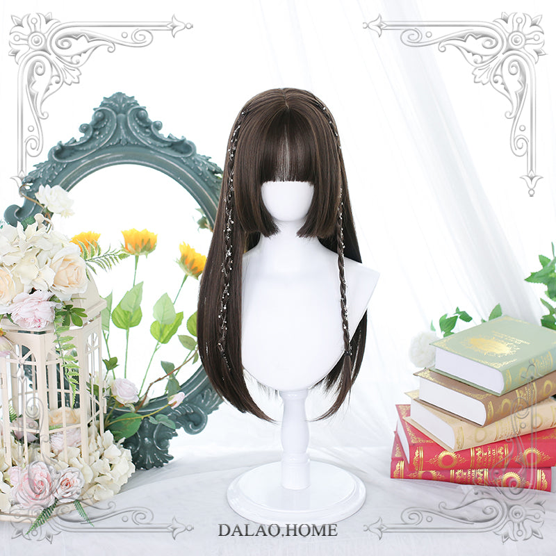 Dalao Home~Aspect Astrology~Lolita Long Straight Wig   