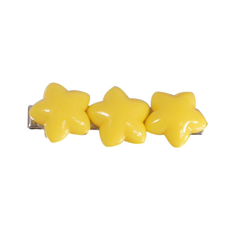 MaoJiang Handmade - Sweet Lolita Hair Pins Star Shape Multicolor