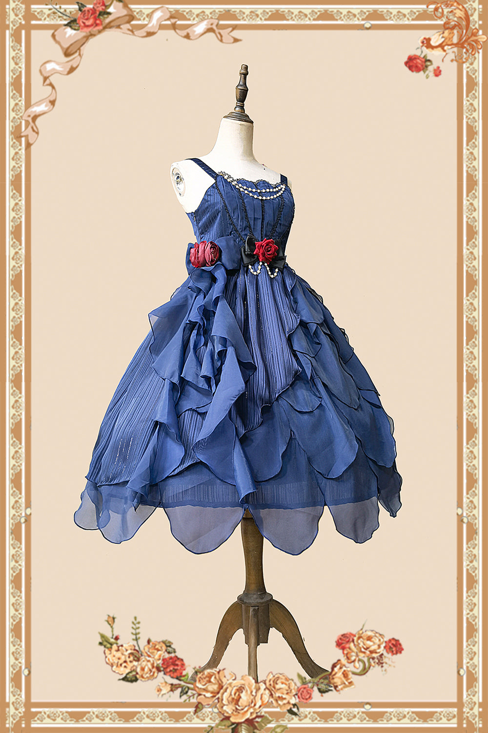 Infanta~Deep-sea Mermaid~ Lolita Jumper Dress   