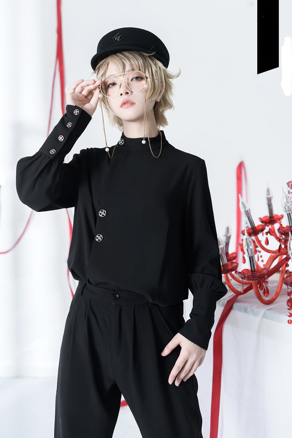 Princess Chronicles - The Stars Change - Gothic Ouji Fashion Blouse