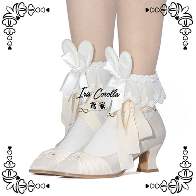 Iris Corolla~Kawaii Cotton Lolita Socks   