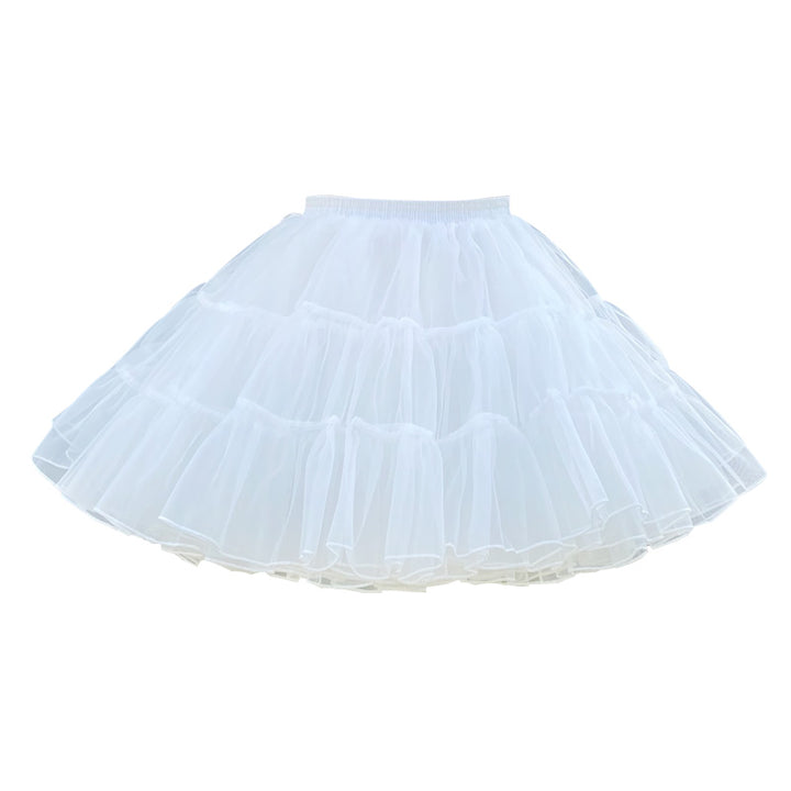 Flower Fieldhappy Event~Lolita White A-Line Shape Petticoat   