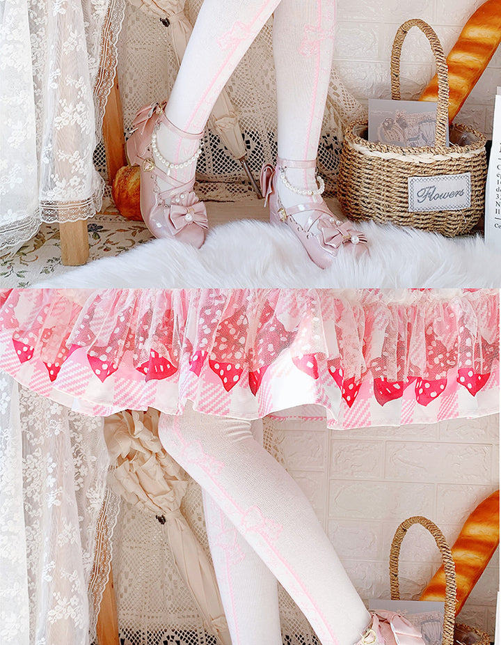 Roji roji~Annie's Gift Cotton Lolita Stockings   