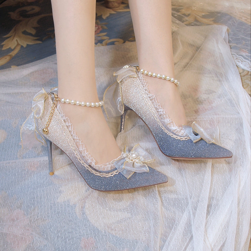 One Night~Wedding Lolita High Heels Shoes   