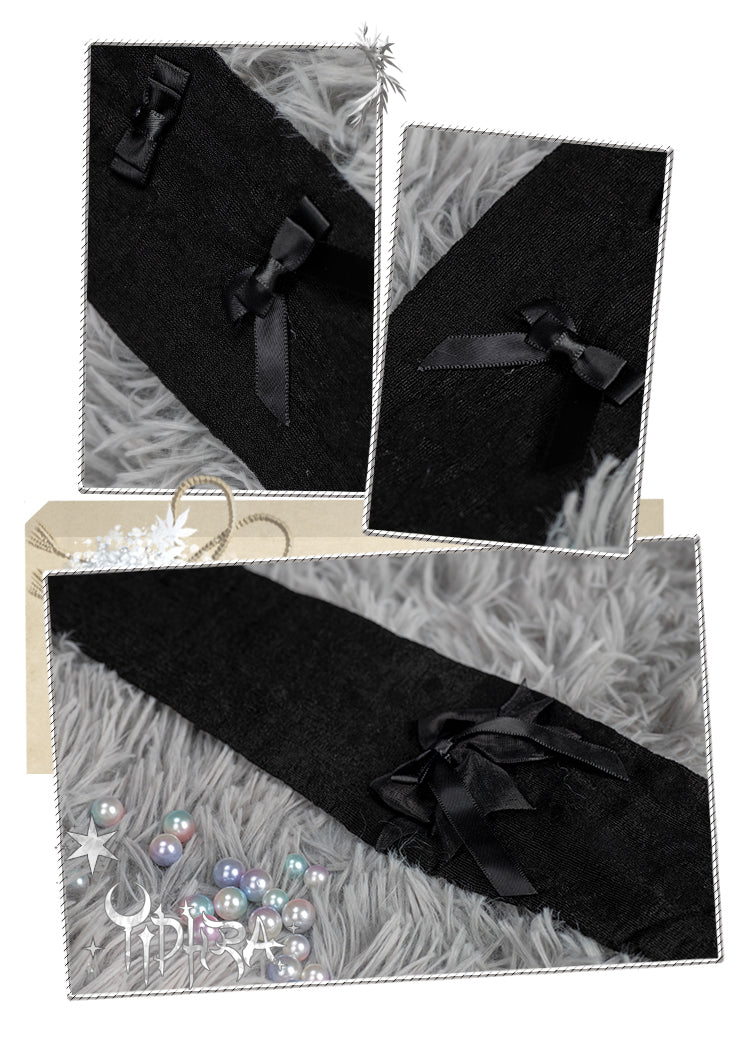 Yidhra~Sweet Lolita Black and White Summer Pantyhose 2470:36221