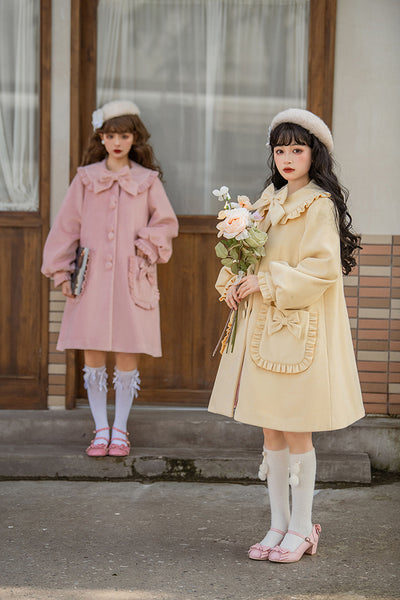 Alice Girl~ Long Wool Lolita Winter Coat   