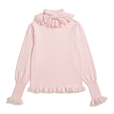 (BuyForMe) PPX STUDIO~Sweet Lolita Woolen Sweater Multicolors free size pink 