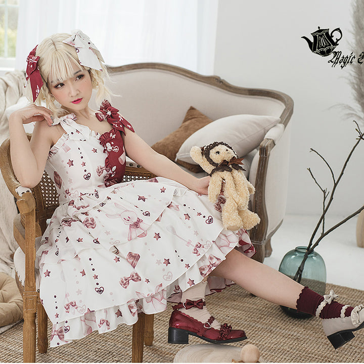 Magic Tea Party~Chocolate Rabbit~Sweet Lolita JSK   