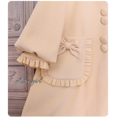 Alice Girl~ Long Wool Lolita Winter Coat   