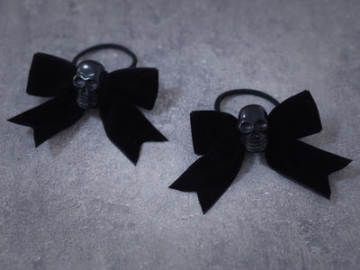 Strange Sugar - Gothic Headdress, Hallowen Skull Bat Hairclip No.14