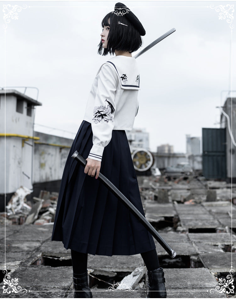 Eieyomi - Keel Girl - JK Uniform Lolita SK Suit