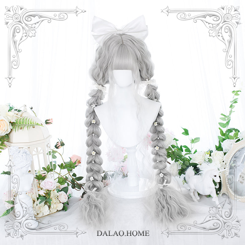 Dalao Home~120cm Long Styled Lolita Wig free size guangmu natural loose wig(9-11) 