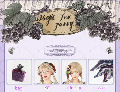 Magic Tea Party~Grape Princess Elegant Dress OP   