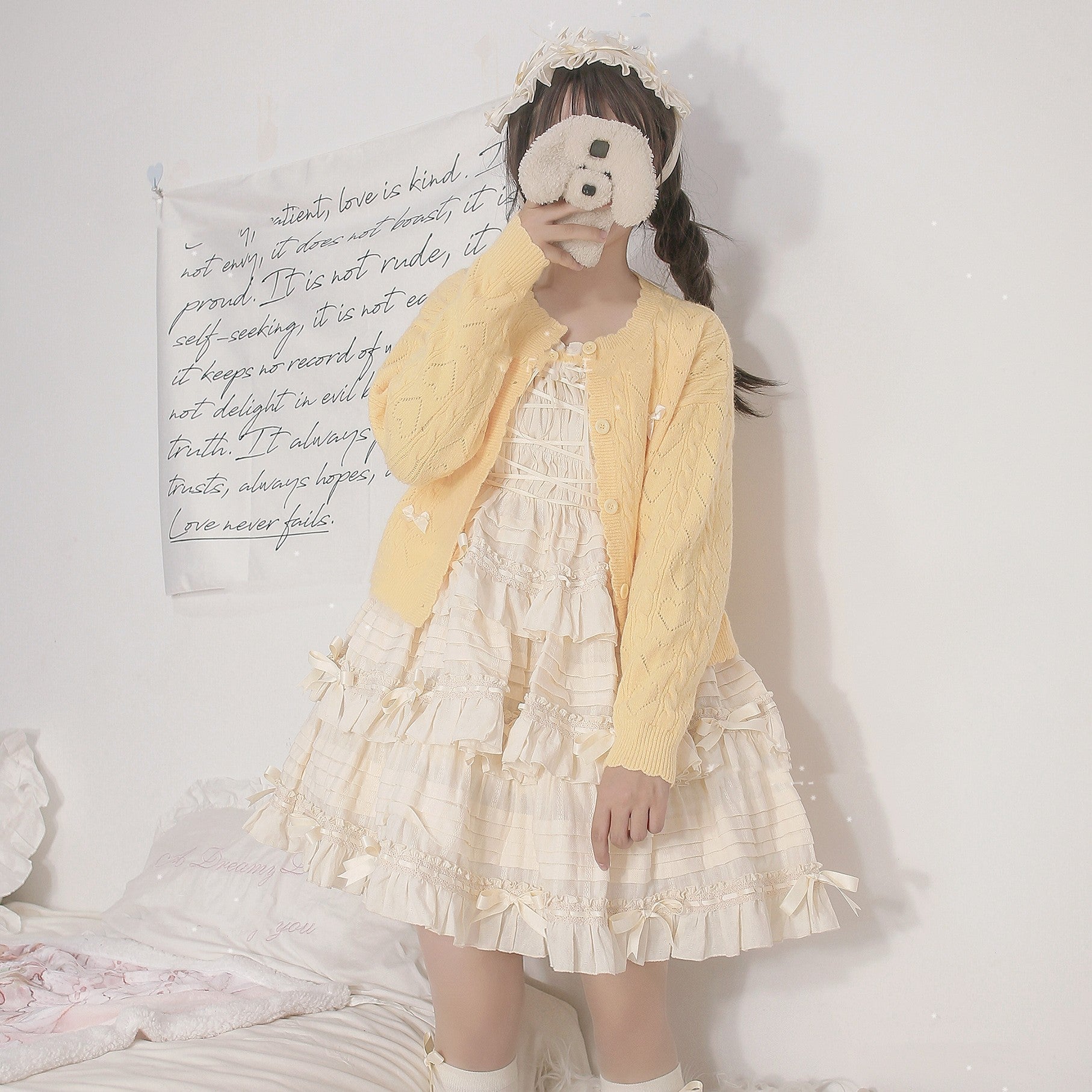 (BuyForMe) MIST~Hollow Out Long Sleeve Lolita Cardigan Multicolors