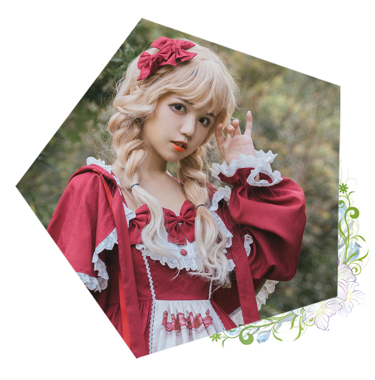 Eieyomi - Little Red Riding Hood - Sweet Lolita JSK Dress