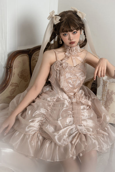 Alice Girl~Knitting Heart~Lolita Accessory Light Luxury Loving Heart   