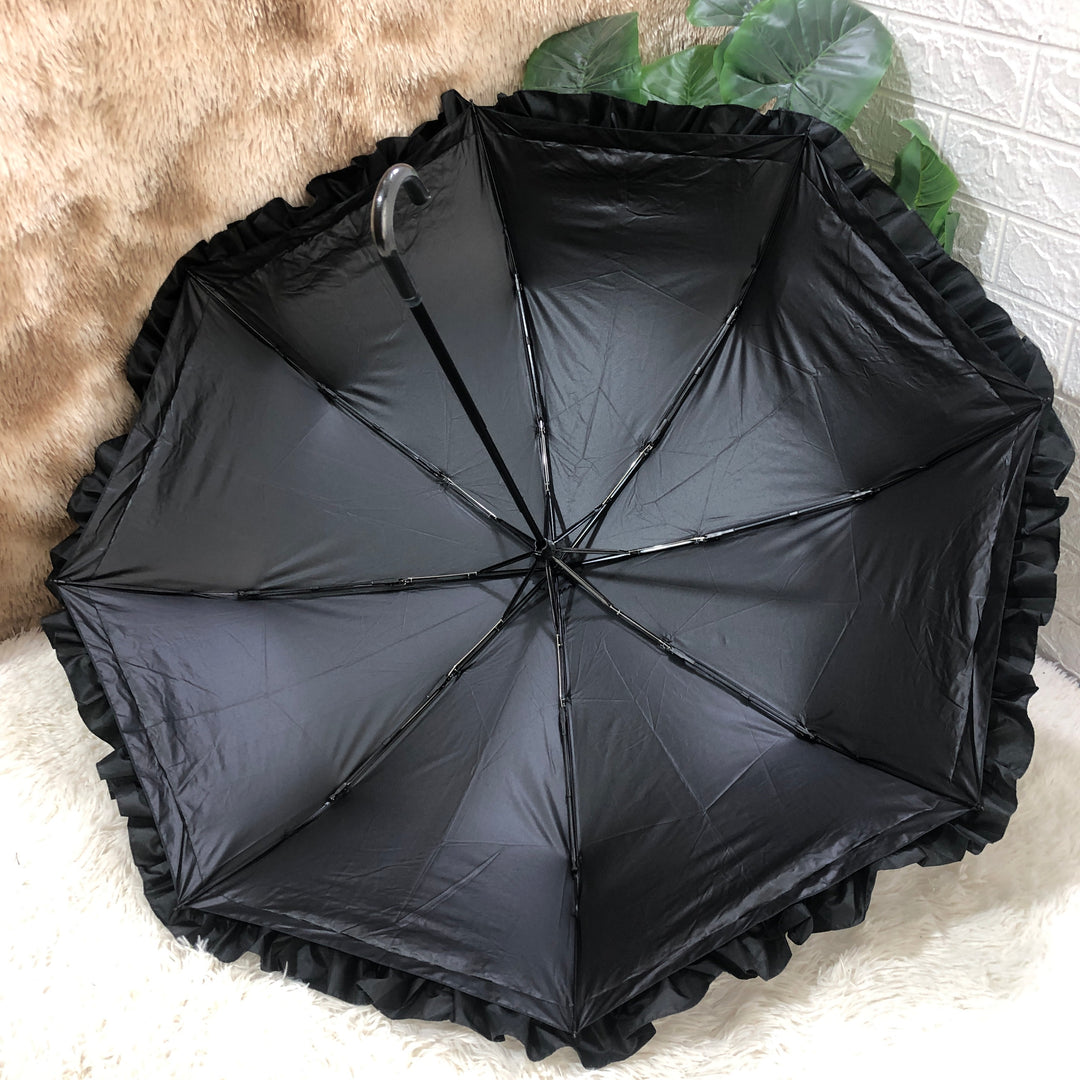 Fresh Flounce Foldable Princess Lolita Parasol   