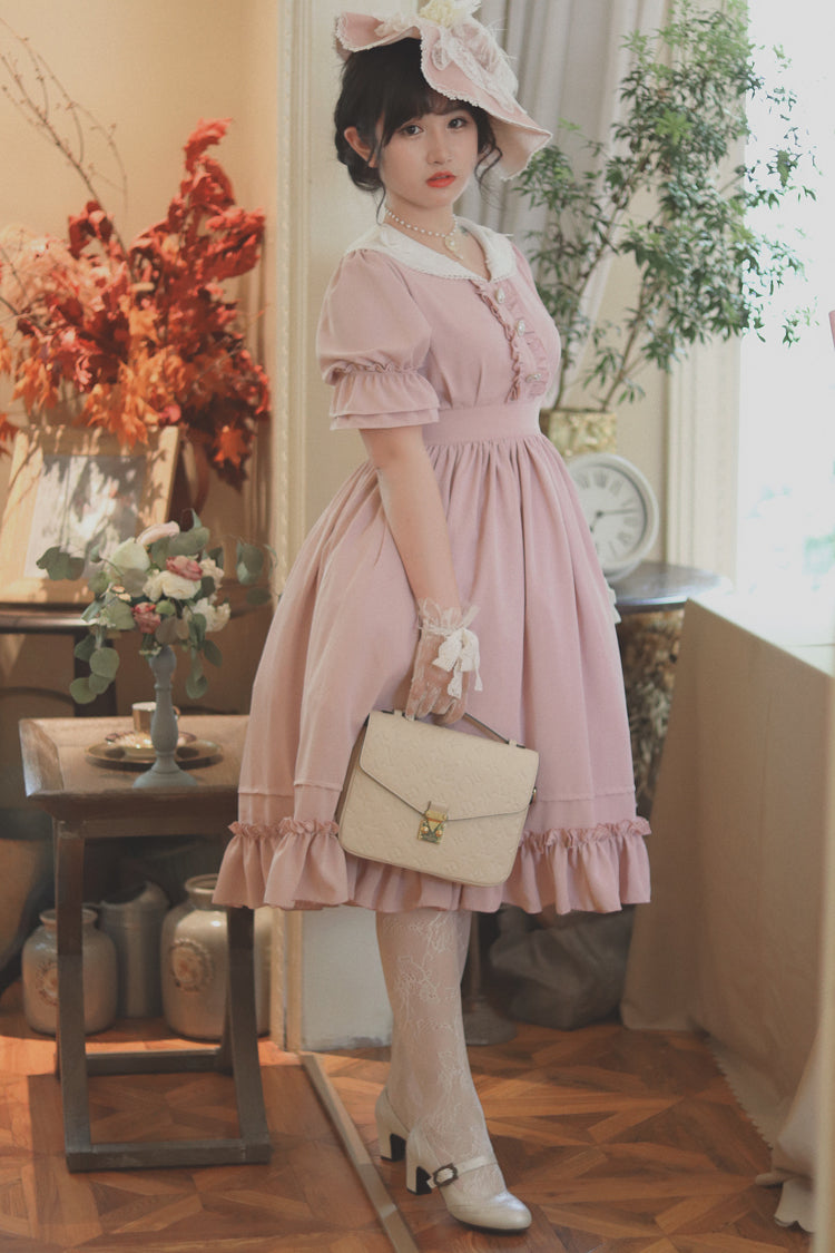 (Buyforme) Sweet Wood~ CLA French Vintage Lolita OP Dress   