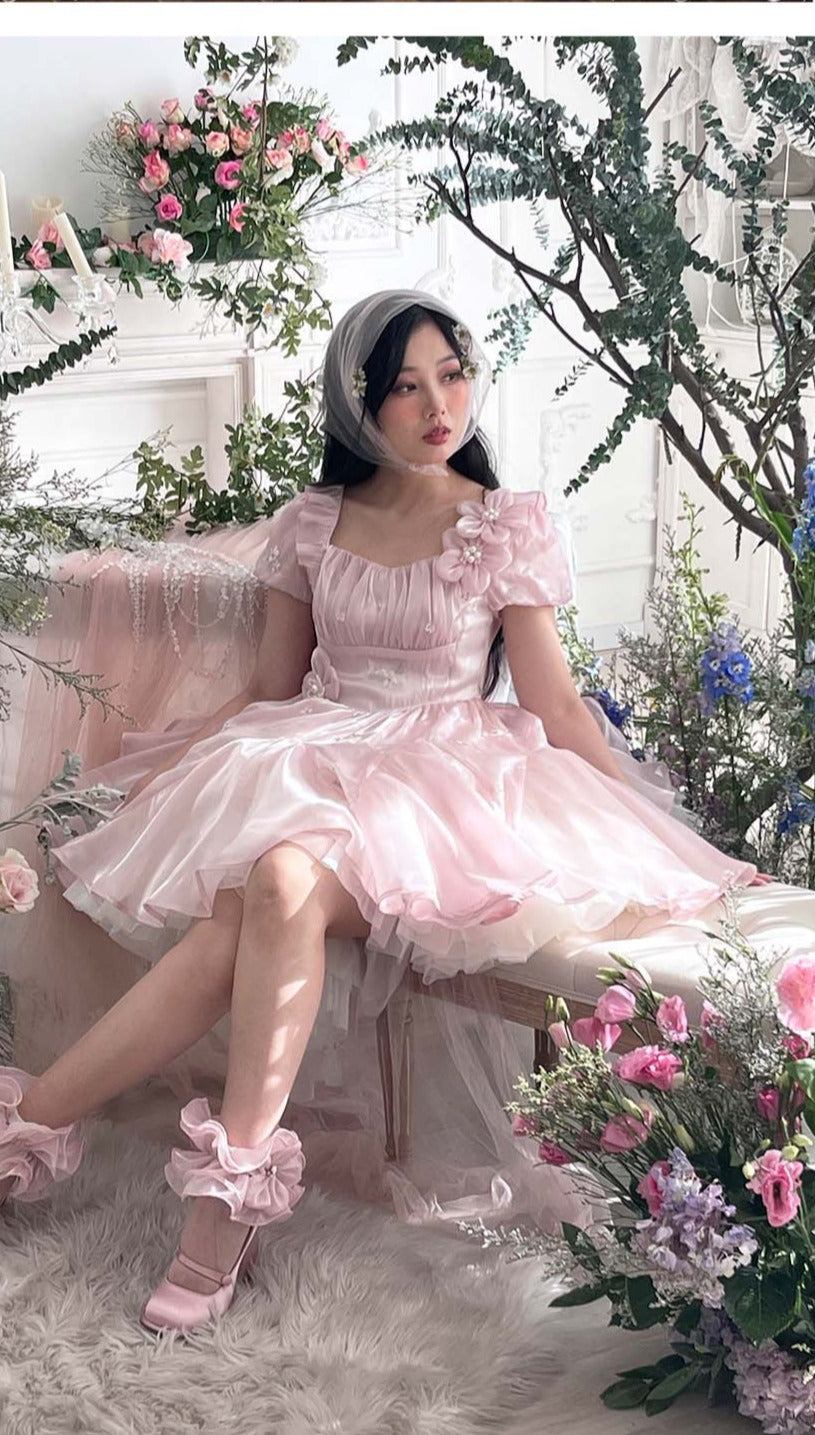ZeeYe~Umbrellaleaf~French Lolita Shining OP Dress   