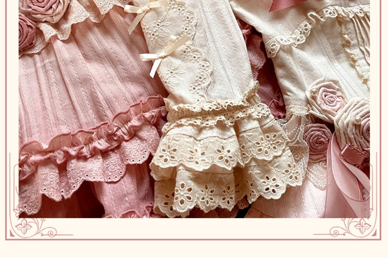 (Buy for me) Flower and Pearl Box~Austen In The Garden~Kawaii Lolita Blouse   